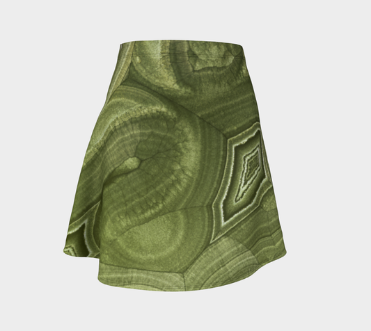 Malachite ‘Verde’ (Bisbee, AZ) flare skirt