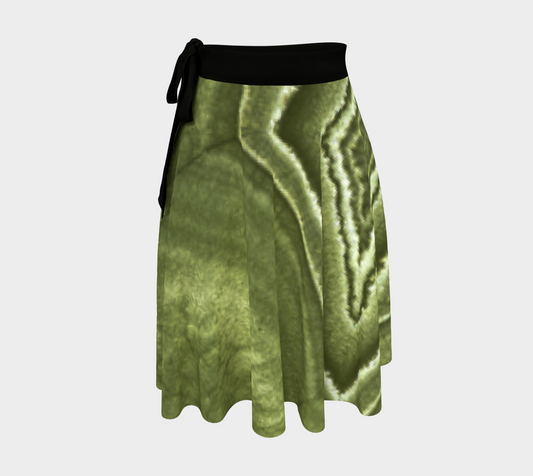 Malachite ‘Verde’ (Bisbee, AZ) wrap skirt