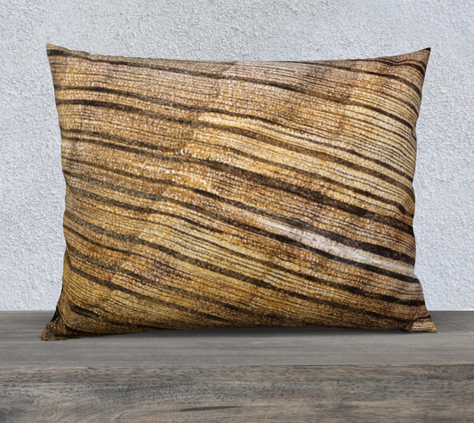 Petrified Wood 'Madera' 26"x20" pillow case