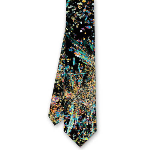 Tourmaline Breccia Pipe (Soledad project, Peru) necktie