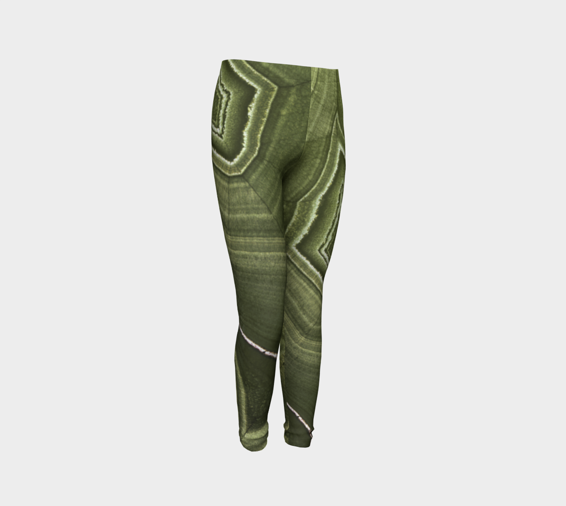 Malachite ‘Verde’ (Bisbee, AZ) youth leggings