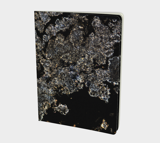 Allende Carbonaceous Chondrite Meteorite CAI softcover journal 7.25" x 10"