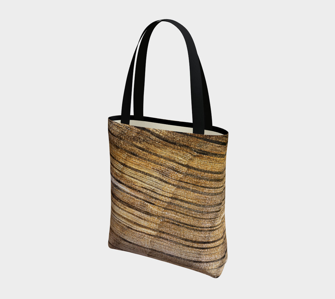 Petrified Wood 'Madera' tote bag