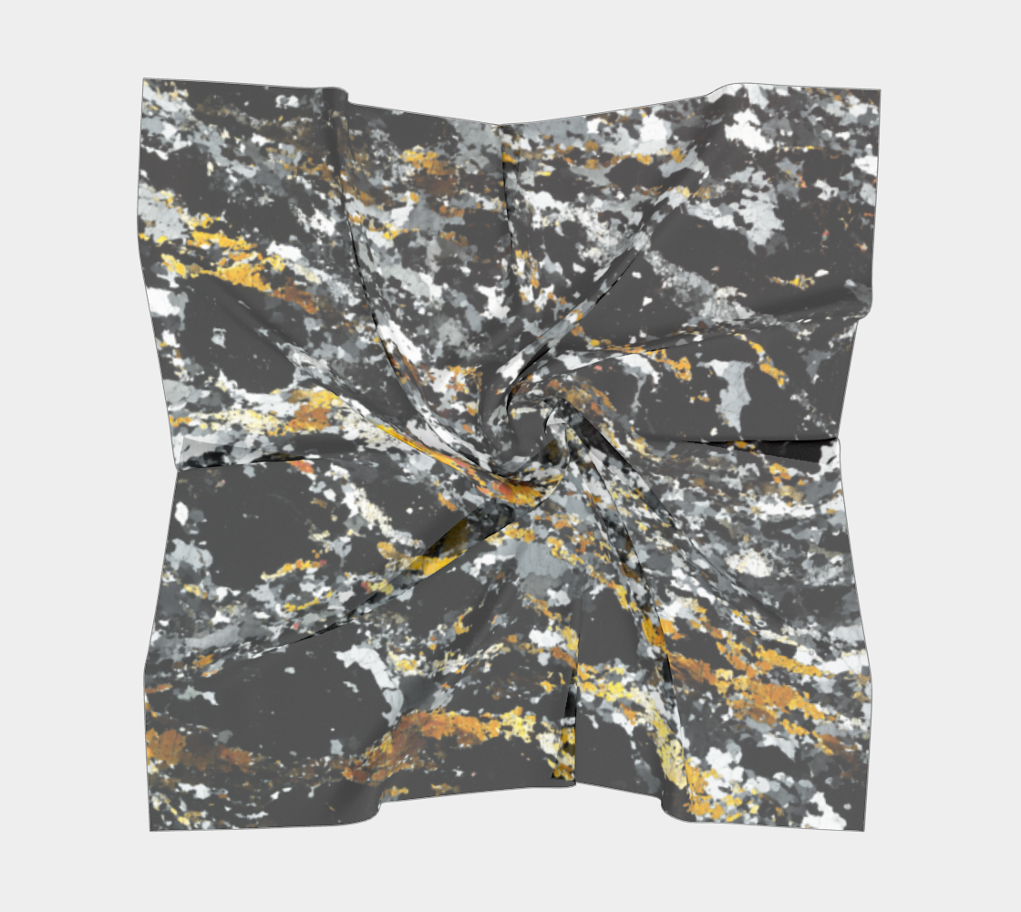 Garnet+Sillimanite Metapelite (Oygarden Group-Antarctica) square scarf