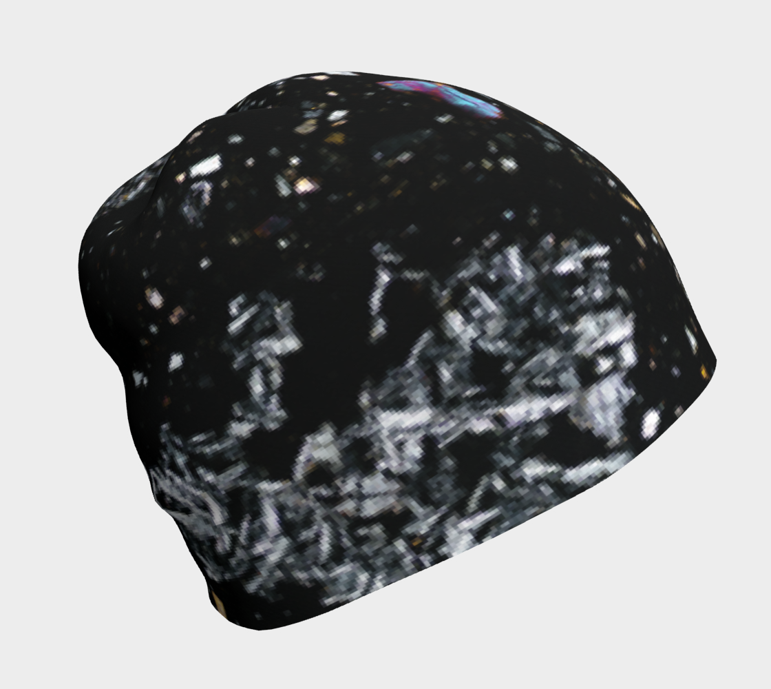 NWA 7034 ‘Black Beauty’ Martian Meteorite beanie