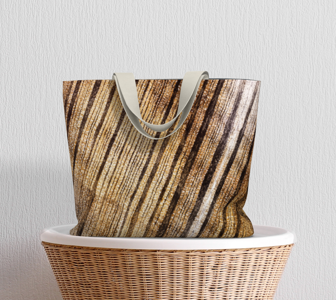 Petrified Wood ‘Madera’ large tote bag