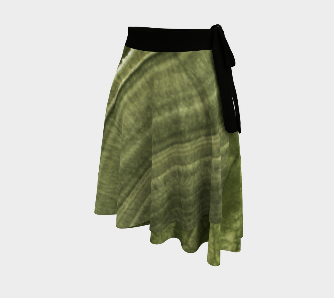 Malachite ‘Verde’ (Bisbee, AZ) wrap skirt
