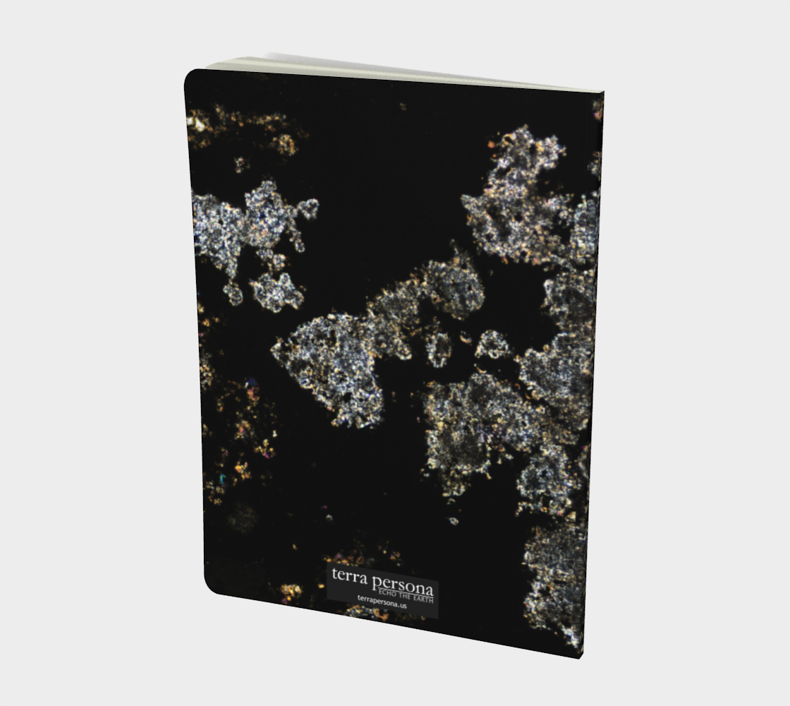 Allende Carbonaceous Chondrite Meteorite CAI softcover journal 7.25" x 10"