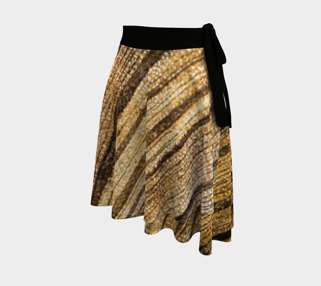 Petrified Wood 'Madera' wrap skirt