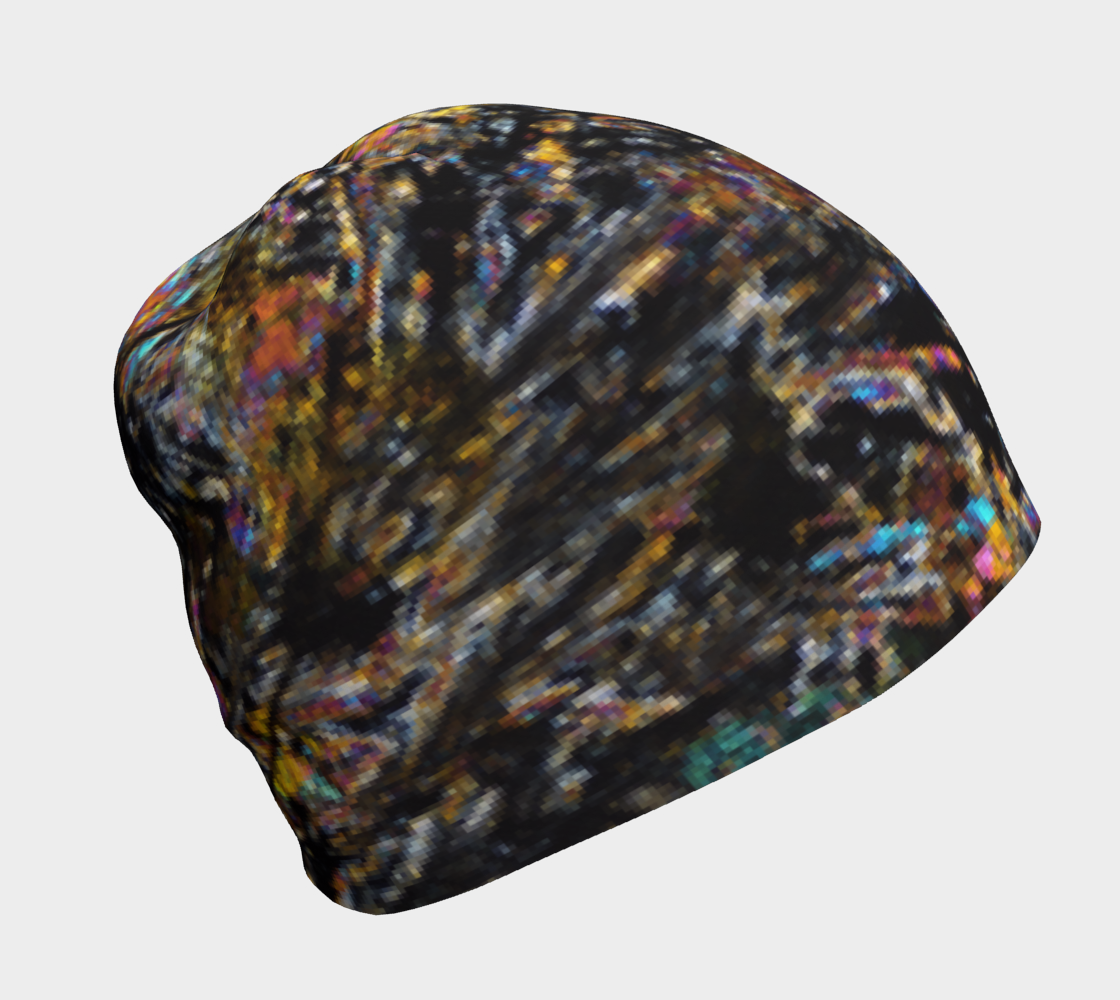 Dhofar 287 Lunar Basalt Meteorite beanie