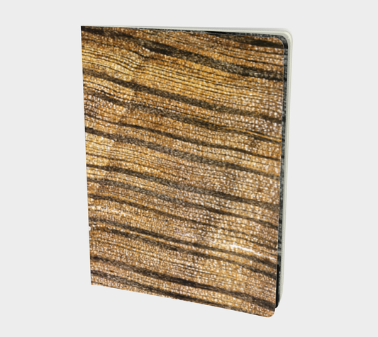 Petrified Wood 'Madera' softcover journal 7.25" x 10"