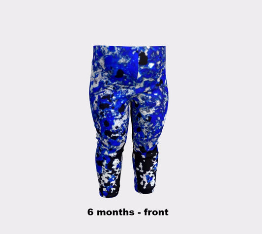 Lapis Lazuli 'Fresco' baby leggings