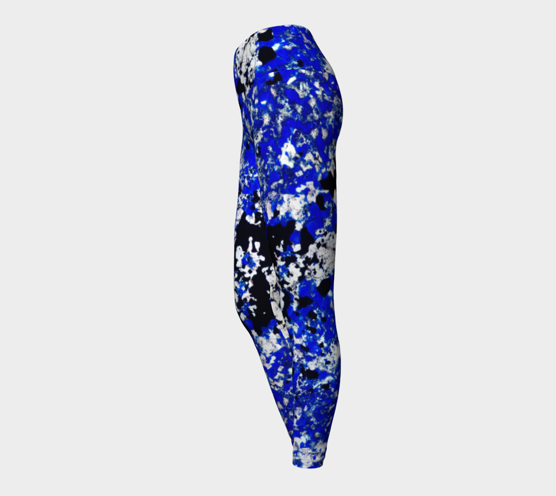 Lapis Lazuli 'Fresco' yoga leggings